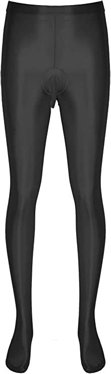 sholeno men s sissy footed pantyhose open front skin tight