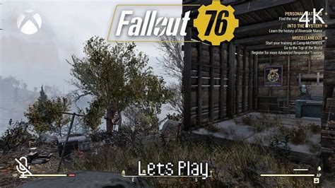 part 13 let s play fallout 76 4k xbox one x youtube