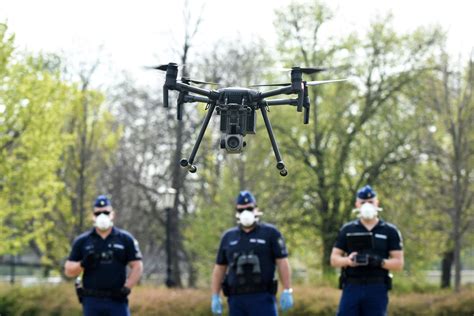 fly  drone   police station