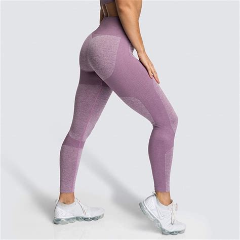 Supply High Waist Seamless Knitted Yoga Pants Leggings Women Workout