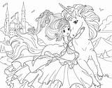 Kleurplaat Regenboog Prinses Eenhoorn Met Leukekleurplaten sketch template