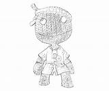 Sackboy Printable Template Pages sketch template