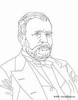Ulysses Grant President Coloring Pages Color General Hellokids Print sketch template