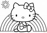 Kitty Hello Coloring Pages Clipartmag Printable sketch template