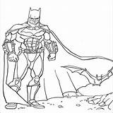 Coloring Batman Pages Kids Catwoman Popular sketch template
