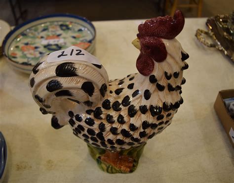 lot ceramic chicken