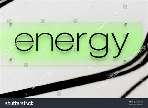 green energy sign stock photo  shutterstock