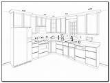 Kitchen Cabinet Drawing App Layout Cabinets Getdrawings Software sketch template