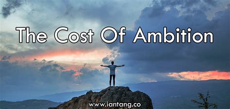 cost  ambition ian tang medium
