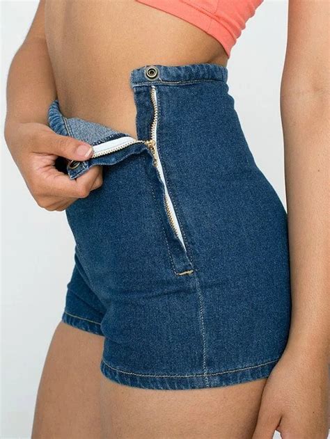 sexy denim short women slim high waist jeans denim tap short hot soft