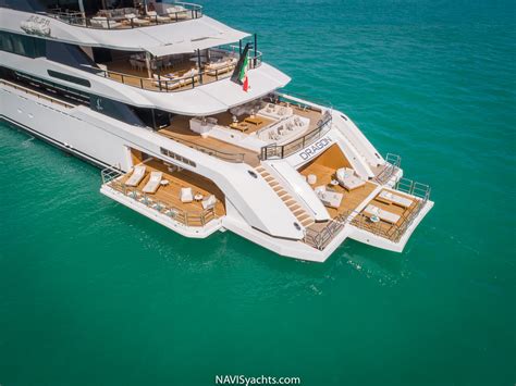 columbus yachts  dragon navis luxury yacht issues