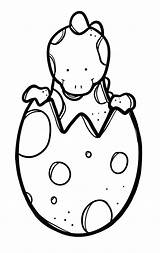 Dinosaurios Hatching Dinosaurio Huevo Eggs Crealo Rysunki Odwiedź Kolorowanki Draw sketch template