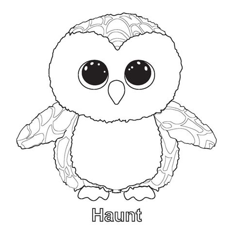 images  beanie boo birthday  pinterest coloring pages
