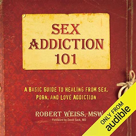 sex addiction 101 by robert weiss audiobook