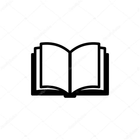 book icon vector logo stock vector image  cinfinity