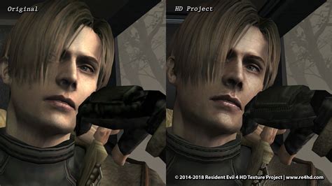 Resident Evil 4 Hd Project Showcases Improved Character