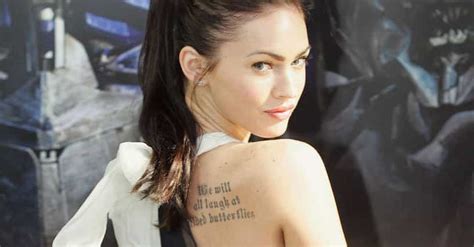 Top 25 Best Celebrity Tattoos Female Tattooed