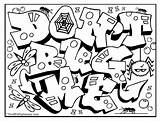 Graffiti Coloring Pages Letters Swag Adults Printable Colouring Names Print Sheet Getdrawings Getcolorings Color Book Colorings Omg Another sketch template