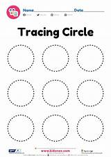 Tracing Worksheets Circle Worksheet Circles Shapes Educational sketch template