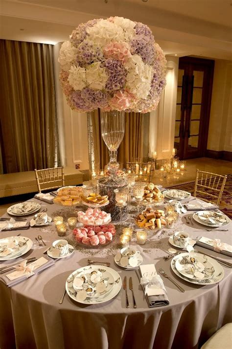 Tall Romantic Wedding Centerpieces By Ruby J Events