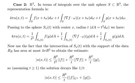 solution   wave equation cauchy  uxtle