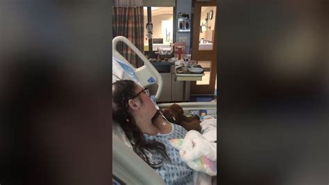 18 Year Old Patient Performs From Hospital Bed One Day After Having A