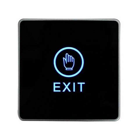 push touch exit button door exit release button security access control