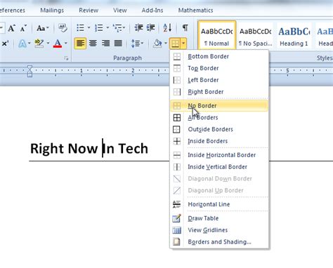delete   word office  demo format lines