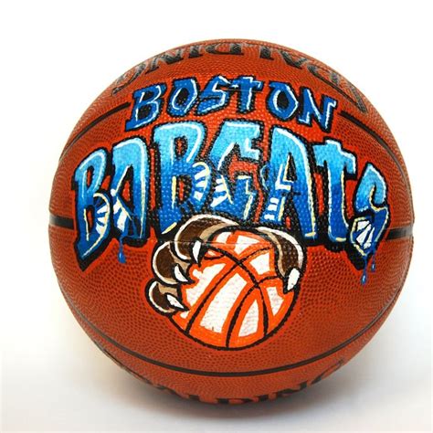 custom graffiti basketball   logo  mascot custom