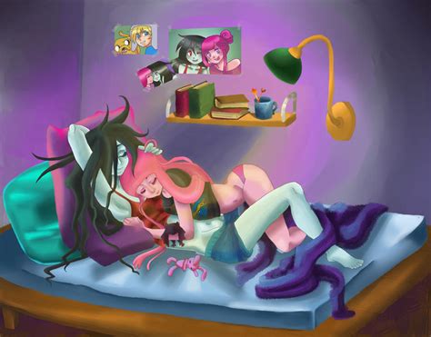 Marceline And Bubblegum Nap Time By Faycoon On Deviantart