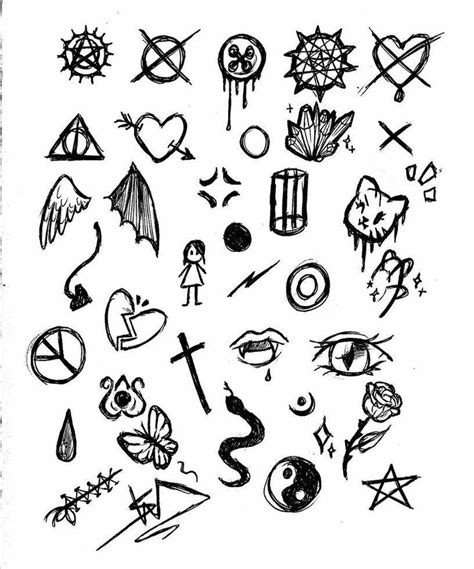Pin By ᴇᴢɢɪ On Drawings Small Tattoos Sharpie Tattoos Doodle Tattoo