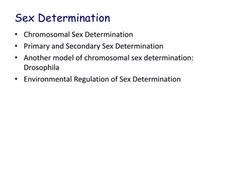Ppt Sex Determination Powerpoint Presentation Free Download Id 2095001