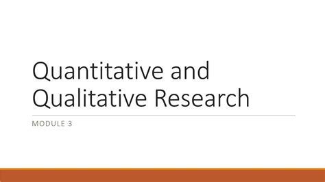 practical research  module  quantitative  qualitative research