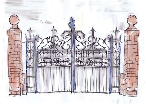 mycatmabel  gate drawing