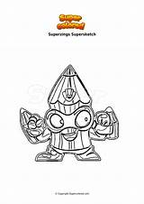 Superzings Supercolored Urshifu sketch template
