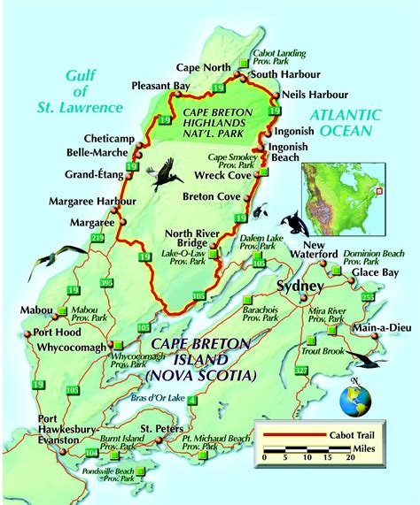 cabot trail cape breton nova scotia cabot trail newfoundland