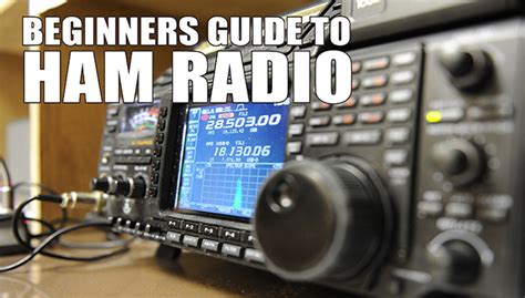 Beginner S Guide To Ham Radio Survival Dispatch
