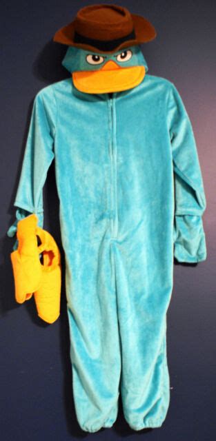 Perry The Platypus Costume Phineas And Ferb 18 24 Mo 2t 3t 3 4t 4 5 6 7