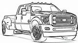 F450 Lifted Trac Coloringpagesfortoddlers Chevy Luxo Diesel Ausmalen Daycoloring sketch template