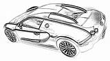 Chiron Bugatti Coloring Pages Template sketch template