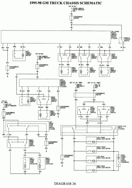 chevy truck wiring diagram