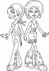 Coloring Pages 70s Girls Sheets sketch template
