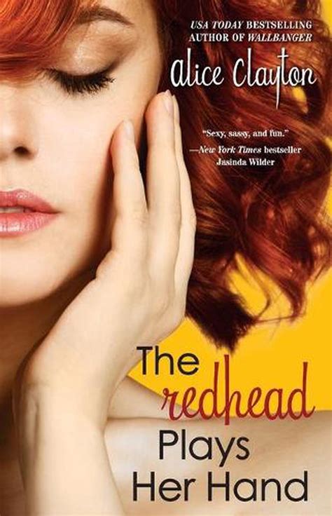 the redhead plays her hand by alice clayton english paperback book