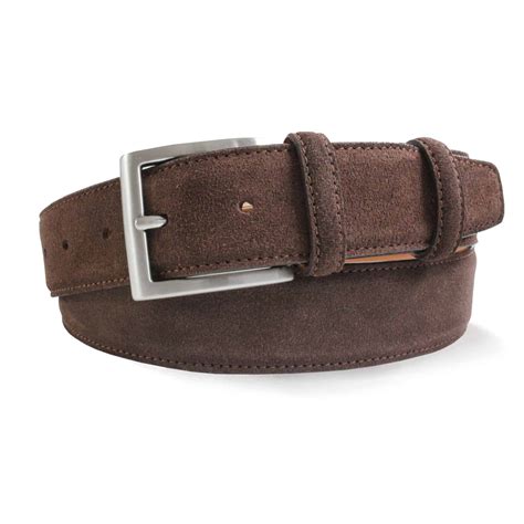 brown suede belt  smart clothes york yorkshire