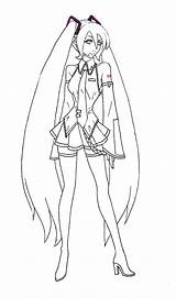 Miku Vocaloid ぬりえ ぬり絵 Lineart する 選択 ボード ボーカロイド sketch template