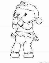 Coloring4free Doc Mcstuffins Coloring Pages Lambie Related Posts sketch template