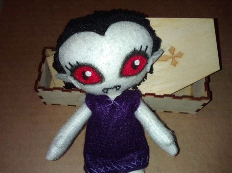 sew   patterns finished vampire doll
