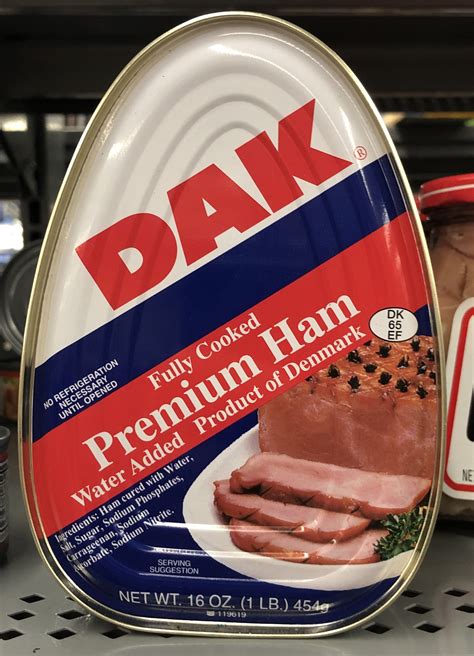 dak premium canned ham oz lb fully cooked ready  eat pork buync