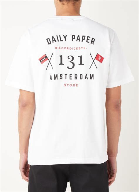 daily paper amsterdam flagship store  shirt mit aufdruck de bijenkorf