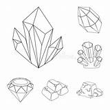 Minerals Jeweler sketch template